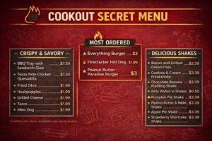 Cookout Menu